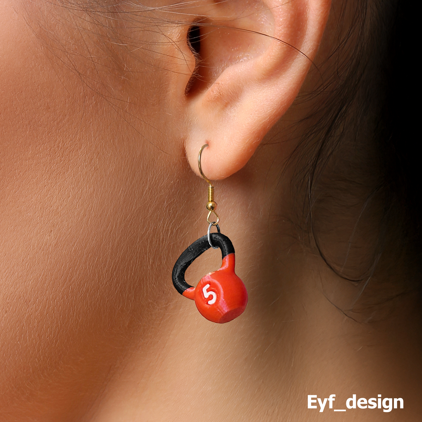Kettleball Earring