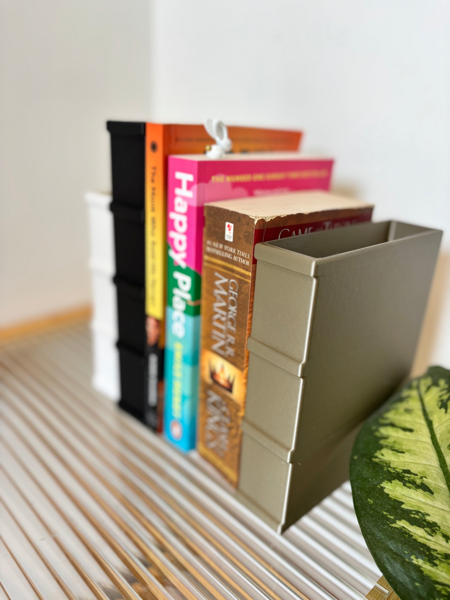 Book Shaped Book End Planters