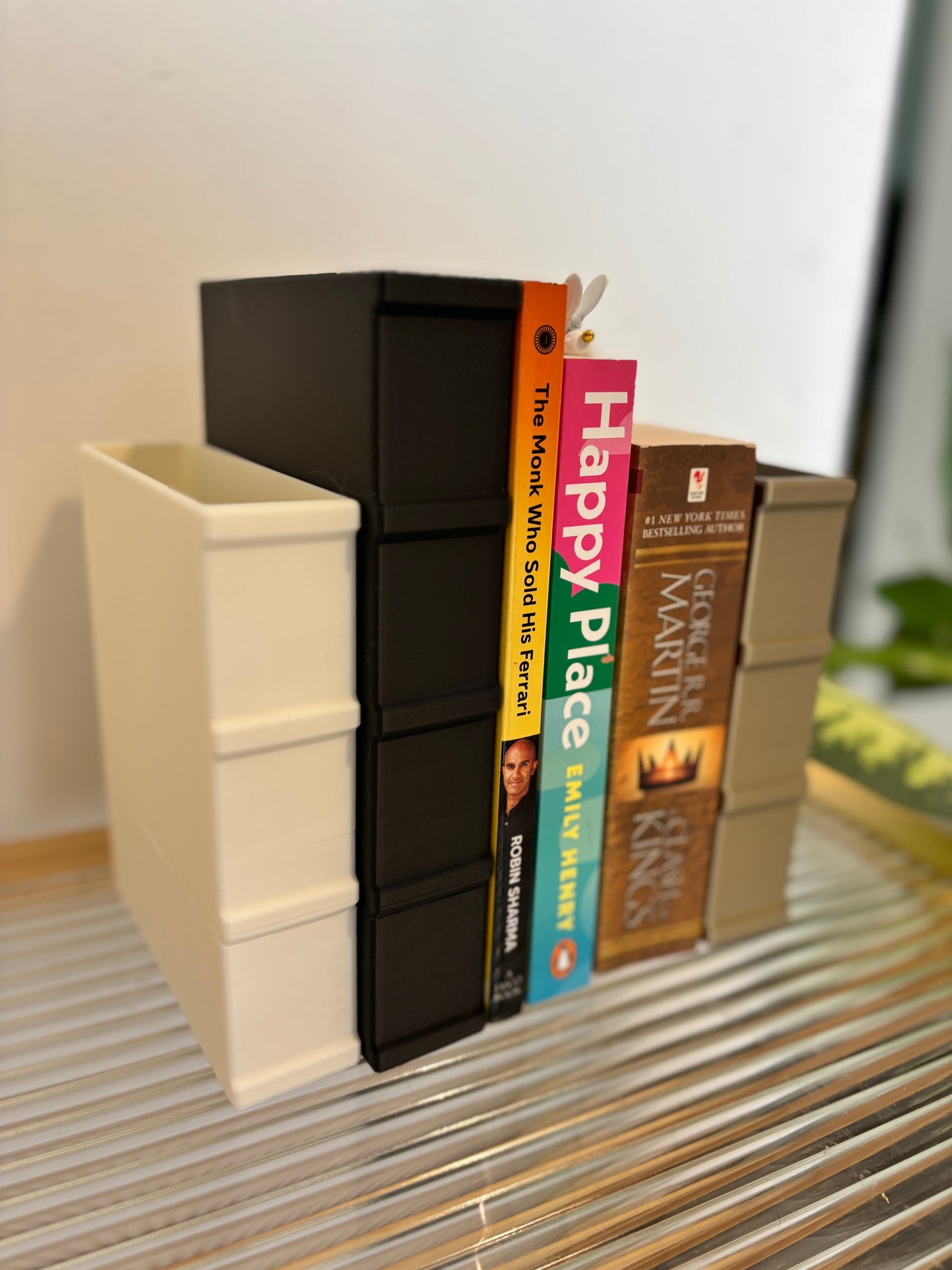 Book Shaped Book End Planters
