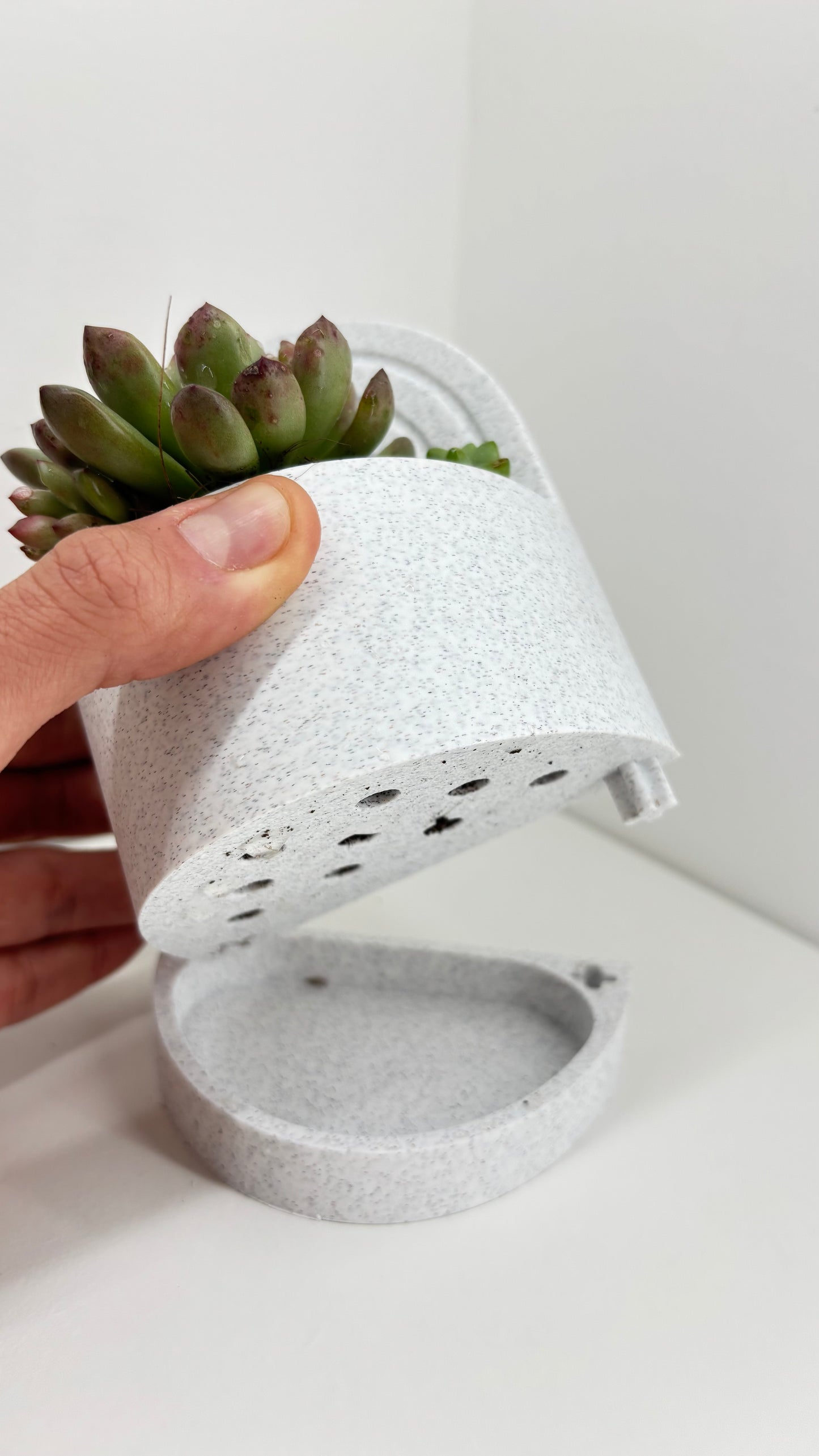 Book End with Water Reservoir