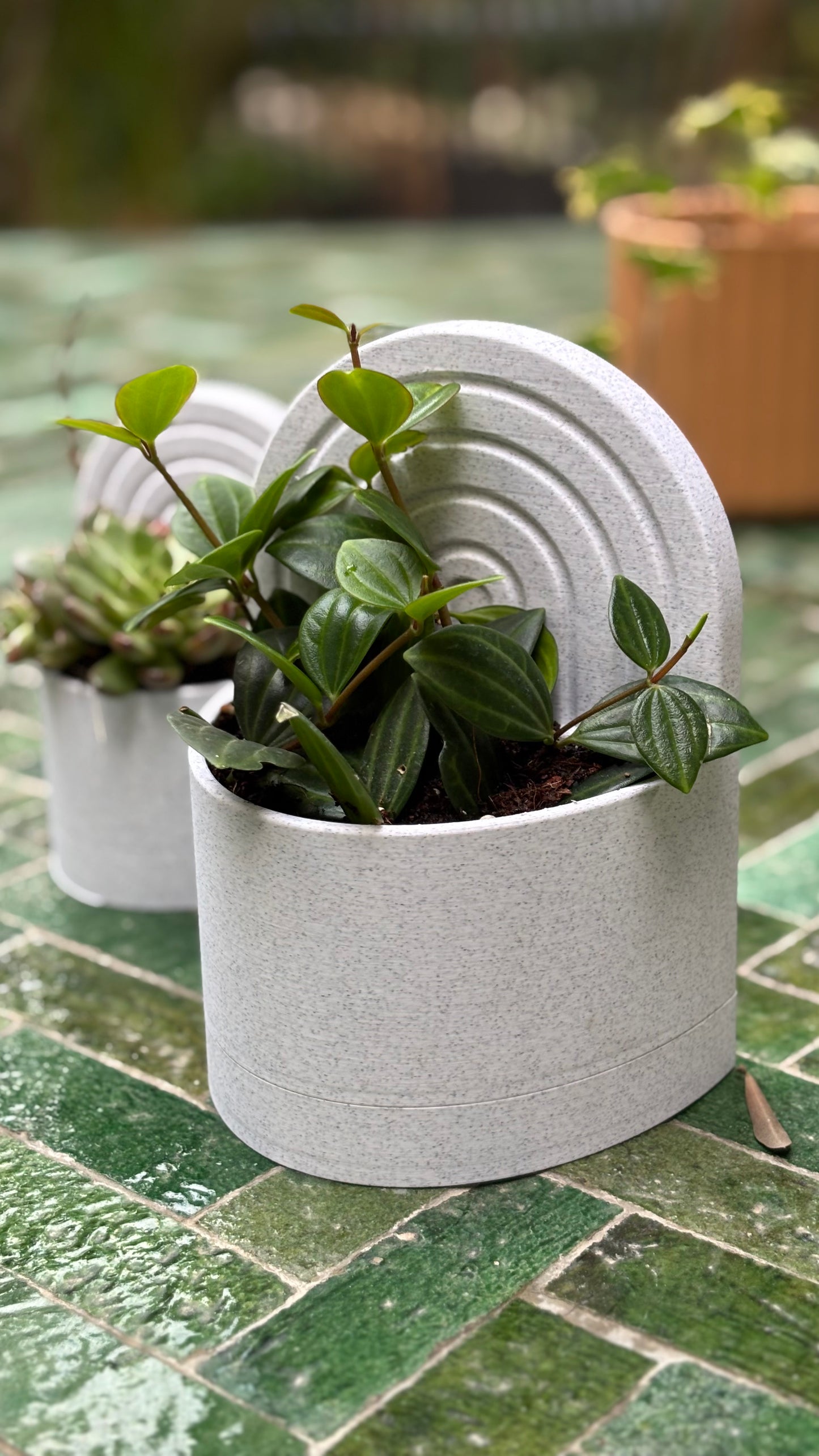 Book End with Water Reservoir