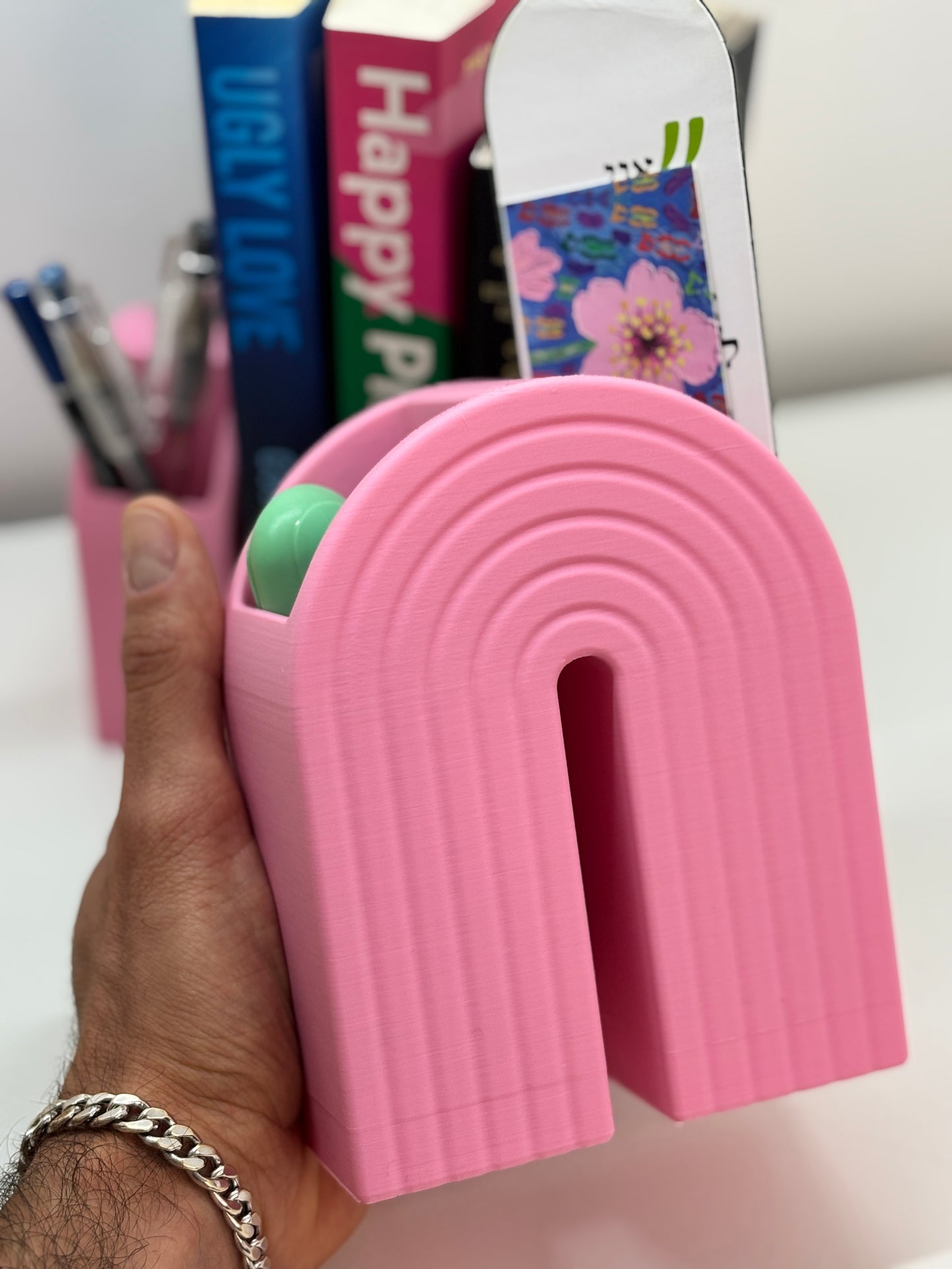 Rainbow Book End Organizer