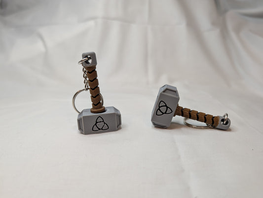 Thor Hammer Keychain