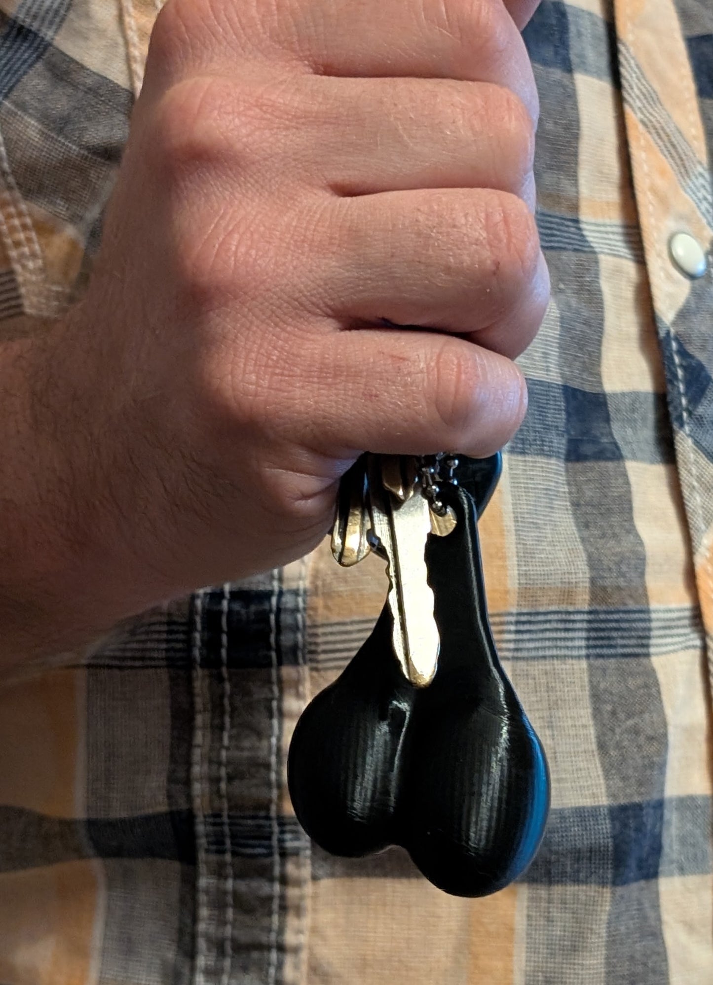 Haulin’ Hangers Keychain